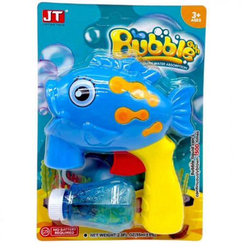 Уцінка. Бульбашкомет в стилі "Риба" (БЛАКИТНИЙ) - ПОШКОДЖЕНА УПАКОВКА фото