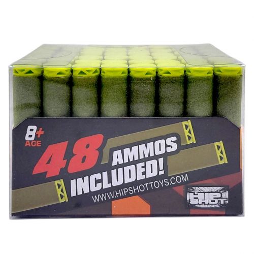 Поролонові патрони (48 шт) коробка 10,5х7,8х7 см  мініатюра фото 1