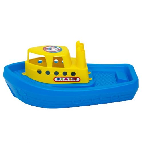 Кораблик "Баркас" (СИНЬО-ЖОВТИЙ)  мініатюра фото 1