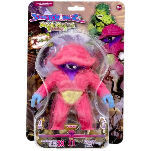 Іграшка-тягнучка Стрейчапалз 14см, серія Nature Warriors (Нейчер воріерс) TOSTO  мініатюра фото 1