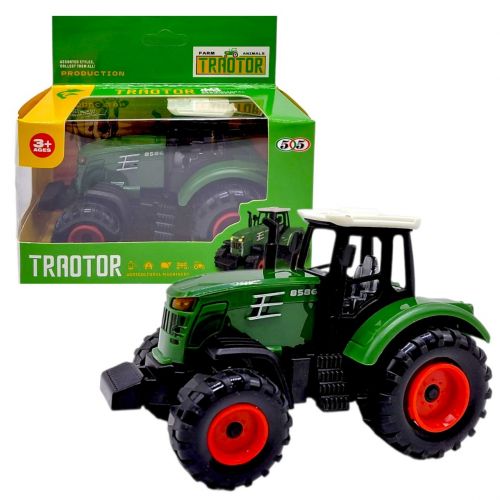 Трактор (розмір: 12. 5х7х7. 5 см, в коробці)  мініатюра фото 1