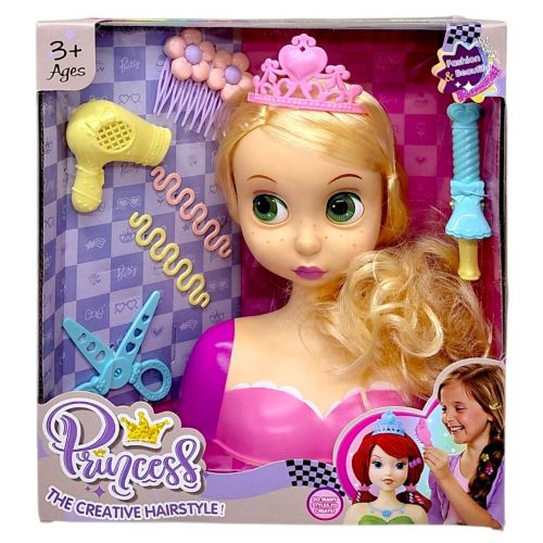 Манекен для причесок (расческа, аксессуары) в коробке  мініатюра фото 1