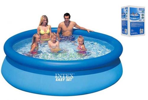 Intex Басейн наливний розміром 305х76см, обсяг: 3854л, вага: 8,4кг  мініатюра фото 1