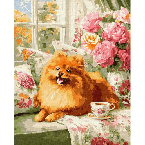 Картина по номерах "Аромат щастя" 40х50см  мініатюра фото 1