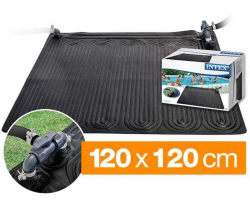 Intex Коврик 120х120см, нагреватель для воды от солнца Solar Heating Mat, шланг 32мм  мініатюра фото 1
