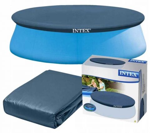 Intex Тент для надувного басейну (4) діаметр 376см  мініатюра фото 1