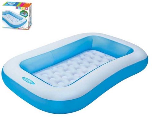 Intex Басейн розміром 166х100х28см, об'ємом 90л, вагою 1,8 кг, від 2-х років  мініатюра фото 1