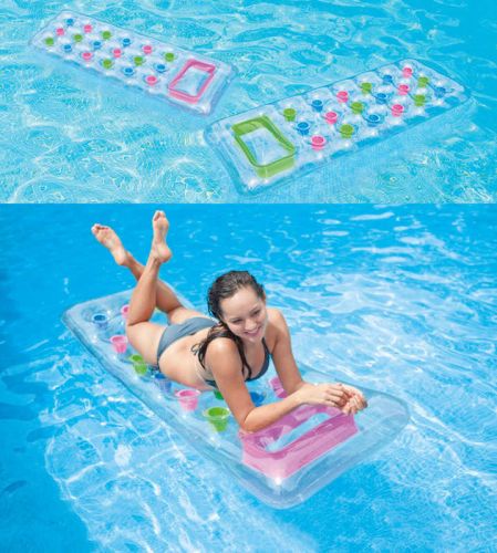 Intex Матрац вініл 2 кольори, розміром 188х71см, вага: 1 кг,  мініатюра фото 1