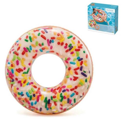 Intex Коло Пончик з присипкою (12) 114см, від 14-ти років  мініатюра фото 1