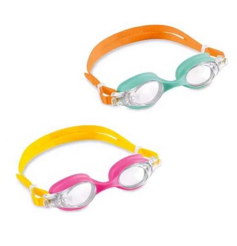 Intex Окуляри дитячі для плавання, розмір S (3+), обхват голови ≈ 48-52см, від 3 до 8 років  мініатюра фото 1