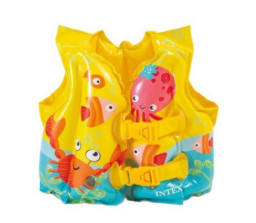 Intex Жилет надувний Рибки (24) 3-5років, розміром 41х30см  мініатюра фото 1