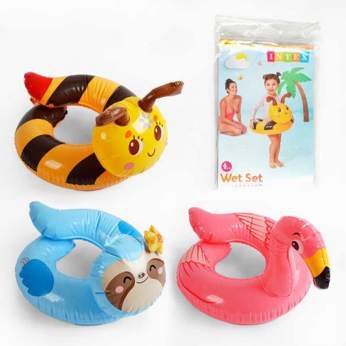 Intex Коло Тварини (36) 3 види, розміром 70х69х61см, від 3-х років  мініатюра фото 1