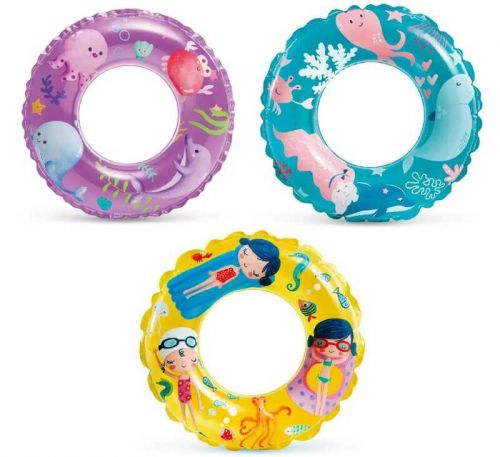 Intex Коло, Рибки (36) 3 види, діаметром 61см, від 3-х років  мініатюра фото 1