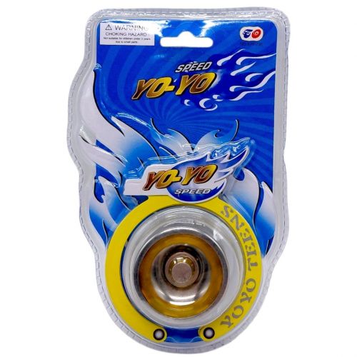 Игра Йо-йо, слюда (ЖЕЛТЫЙ)  мініатюра фото 1