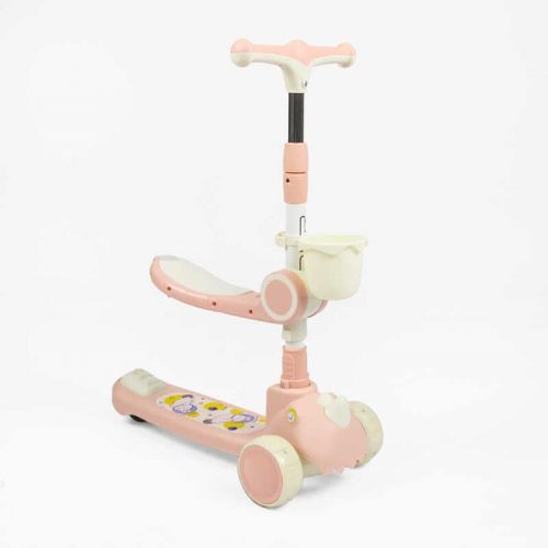 Уцінка.  Самокат триколісний з сидінням Відломаний пластик  мініатюра фото 1