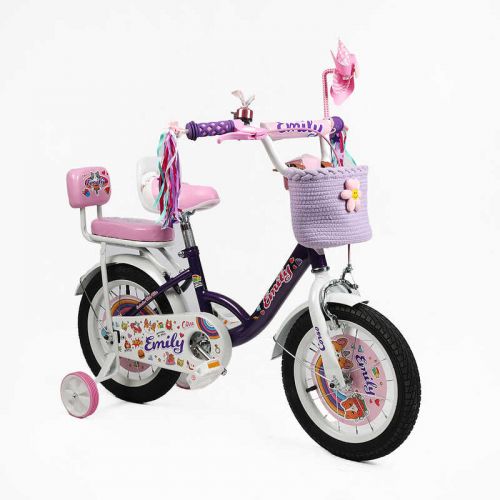 Велосипед 14 дюймів 2-х колісний Corso Emily  мініатюра фото 1