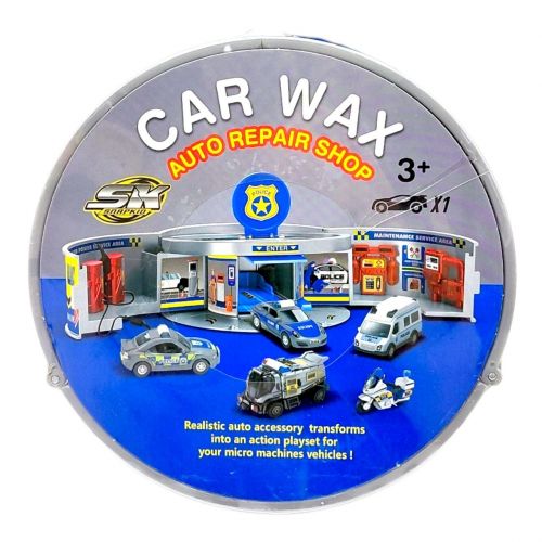 Паркінг "Автомайстерня" з металевою машинкою (КОМАНДА ПОЛІЦЕЙСЬКИХ)  мініатюра фото 1