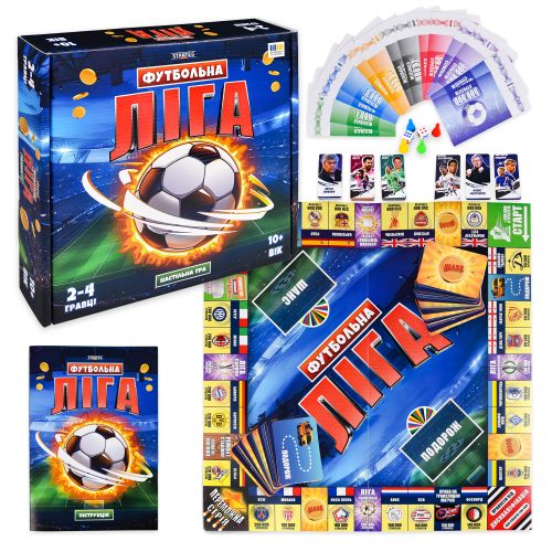 Настільна гра "Футбольна Ліга" (укр)  мініатюра фото 1