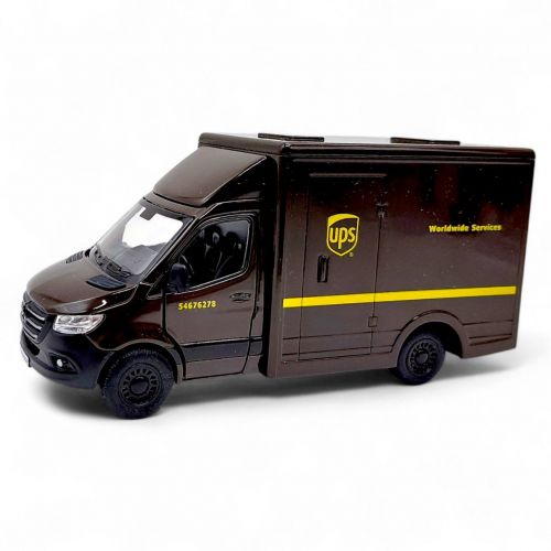 Модель легкова MERCEDES-BENZ Sprinter (UPS Edition) 5ʼʼ  мініатюра фото 1