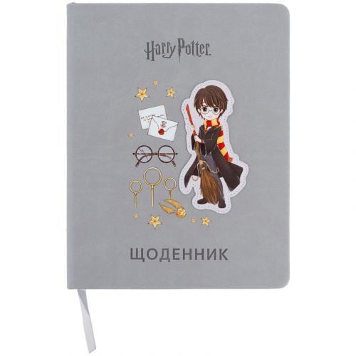 Щоденник шкільний, тверда обкл.  PU, HP  мініатюра фото 1
