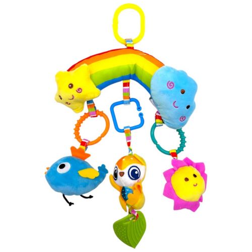 Мʼяке брязкальце-підвіска в пакеті (ВИД 1)  мініатюра фото 1