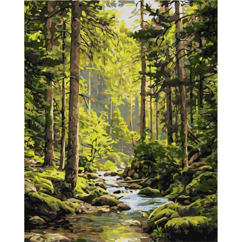 Картина по номерах "Джерело спокою" 40х50 см  мініатюра фото 1