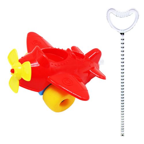 Каталка-конструктор "Mega Літачок" (ЧЕРВОНИЙ)  мініатюра фото 1