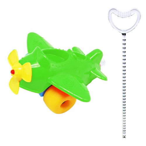 Каталка-конструктор "Mega Літачок" (ЗЕЛЕНИЙ)  мініатюра фото 1