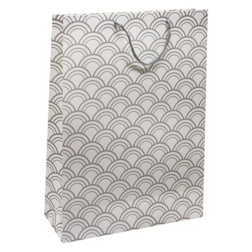 Уцінка.  Пакет подарунковий "Срібло" Немає ручок  мініатюра фото 1