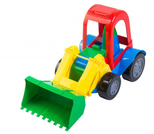 Іграшкова машинка трактор-багги з рухомим кузовом  мініатюра фото 1