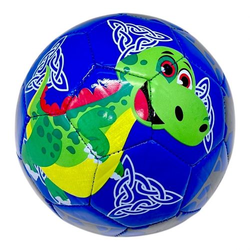 Мʼяч дитячий №2 "Динозаври" (СИНІЙ)  мініатюра фото 1