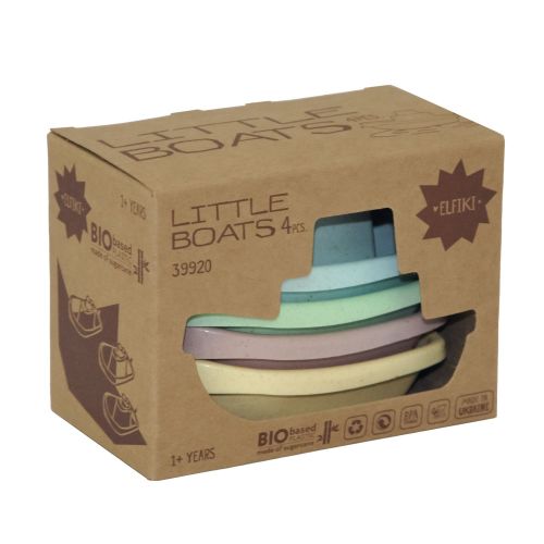 ECO Набір маленьких корабликів 4 шт. , ELFIKI  мініатюра фото 1