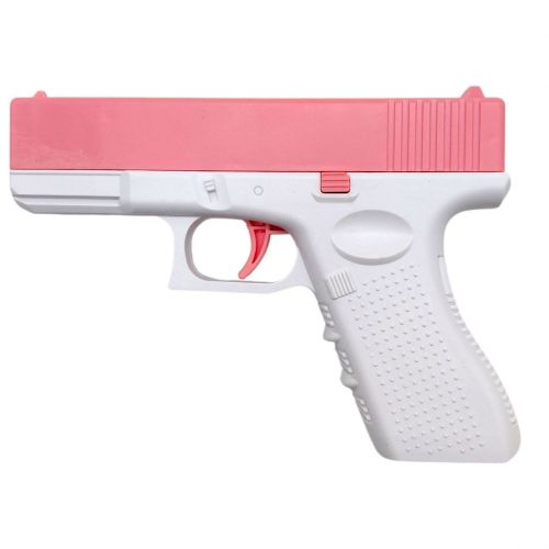 Водний пістолет "GLOCK" 16*11,5см (РОЖЕВО-БІЛИЙ)  мініатюра фото 1