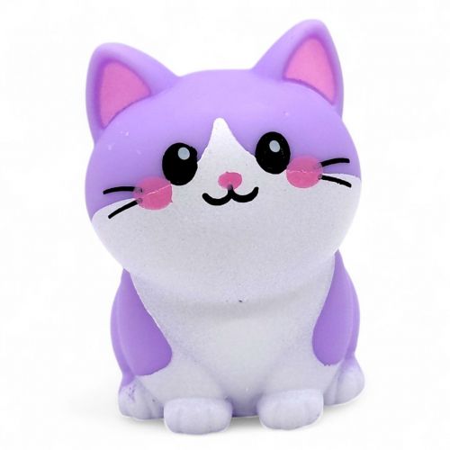 Антистрес піна "Кішечка" (ФІОЛЕТОВА)  мініатюра фото 1