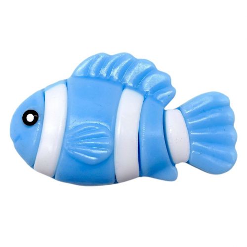 Антистрес, таба сквіш "Рибка" (БЛАКИТНИЙ)  мініатюра фото 1