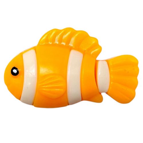 Антистрес, таба сквіш "Рибка" (ПОМАРАНЧЕВА)  мініатюра фото 1