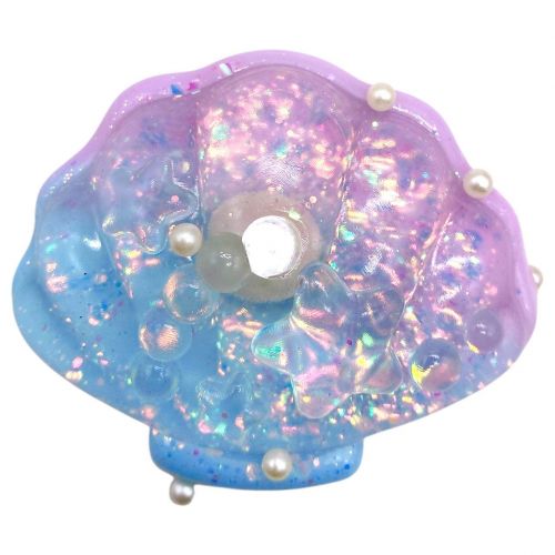 Антистрес, таба сквіш "Мушля з перлиною" (БЛАКИТНО-БУЗКОВА)  мініатюра фото 1