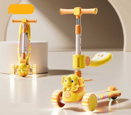 Самокат триколісний з сидінням Skyper  мініатюра фото 1