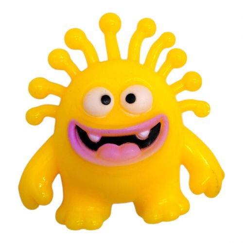 Антистрес "Монстр-вірус" (ЖОВТИЙ)  мініатюра фото 1