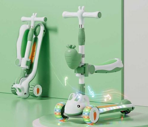 Самокат триколісний з сидінням Skyper  мініатюра фото 1