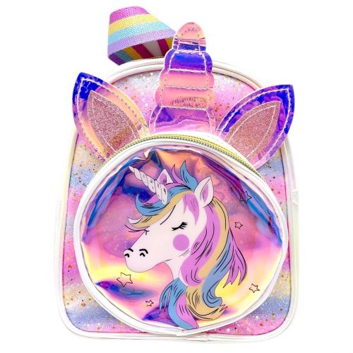 Рюкзак дитячий "Unicorn" 20 см (БІЛИЙ)  мініатюра фото 1