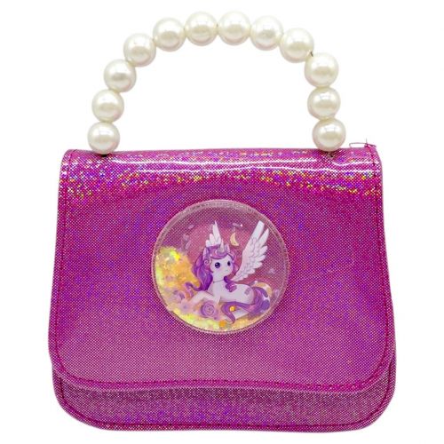 Дитяча сумочка-клатч (МАЛИНОВА)  мініатюра фото 1