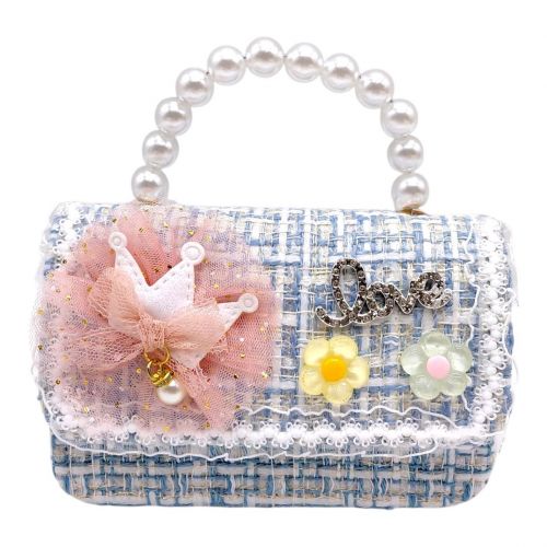 Сумочка детская "LOVE" 15х10х7 см (ГОЛУБАЯ)  мініатюра фото 1