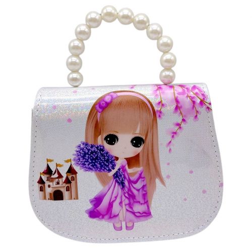 Детская сумочка "Девочка" (БЕЛАЯ)  мініатюра фото 1