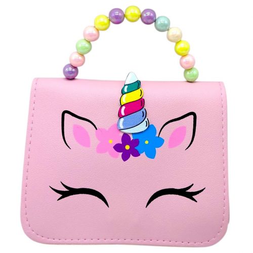 Сумочка детская "Цветной рог" (РОЗОВАЯ)  мініатюра фото 1