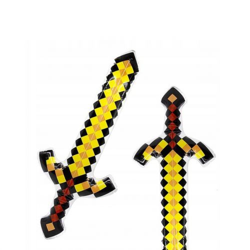 Надувная игрушка "Minecraft" Меч (ЖЕЛТЫЙ)  мініатюра фото 1