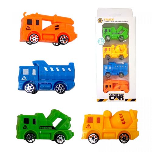 Уценка.  Набор машинок Городской строитель 6 см - Надорвана упаковка  мініатюра фото 1