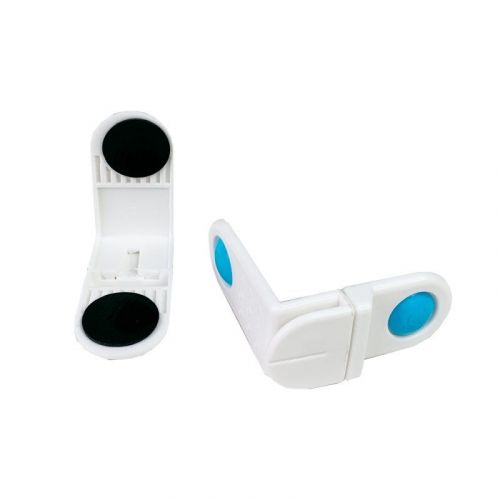 Уценка.  Угловой замок-блокиратор (2 шт. ), белый - Не товарньій вид  мініатюра фото 1