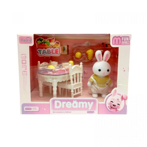 Уцінка. Набір меблів в коробці, мікс кольорів - Примʼятий блістер фото