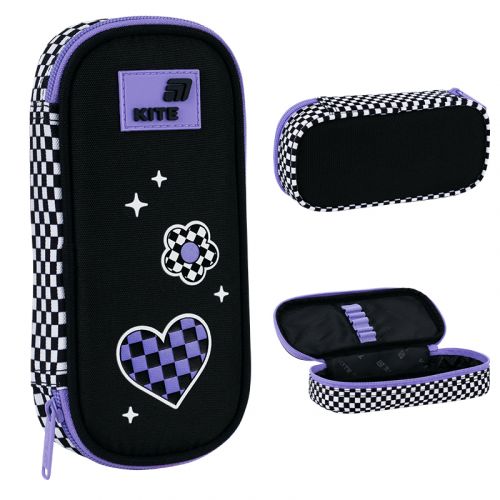 Пенал Kite 662 Flower Power  мініатюра фото 1